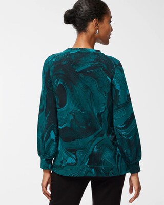 Zenergy French Terry Marble Sweatshirt
