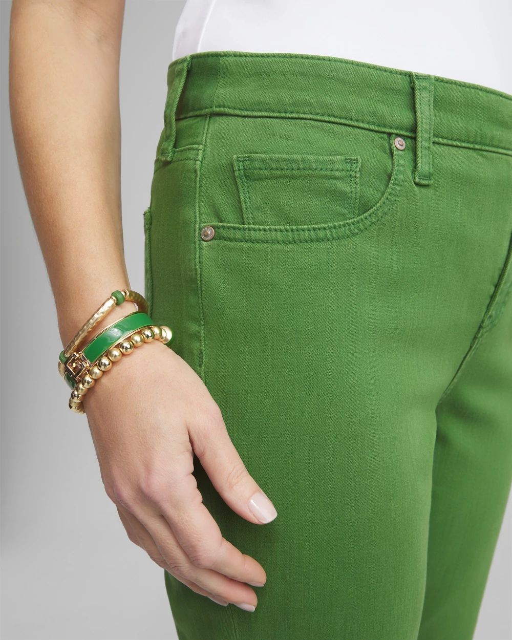 Girlfriend Cropped Jeans