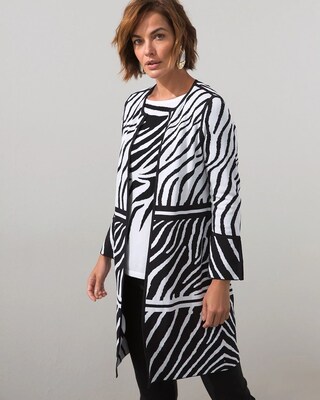 Zebra Coatigan