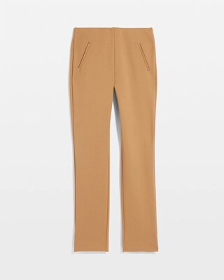 Juliet Ponte Trim Detail Ankle Pants click to view larger image.