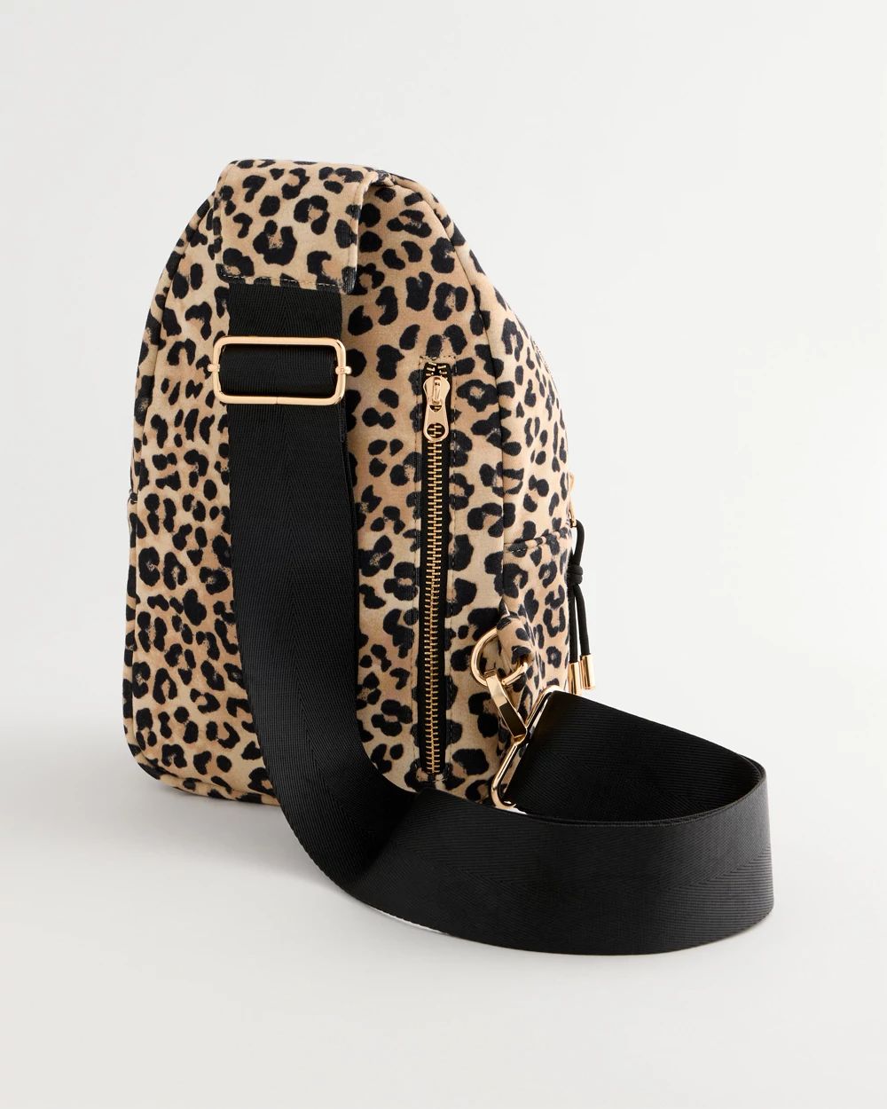 Animal Print Sling Backpack click to view larger image.