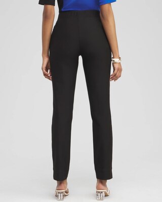 Petite Travelers™ Collection Crepe Cropped Pants