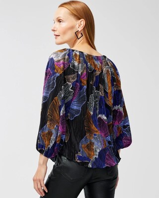 Shimmery Crinkle Tee