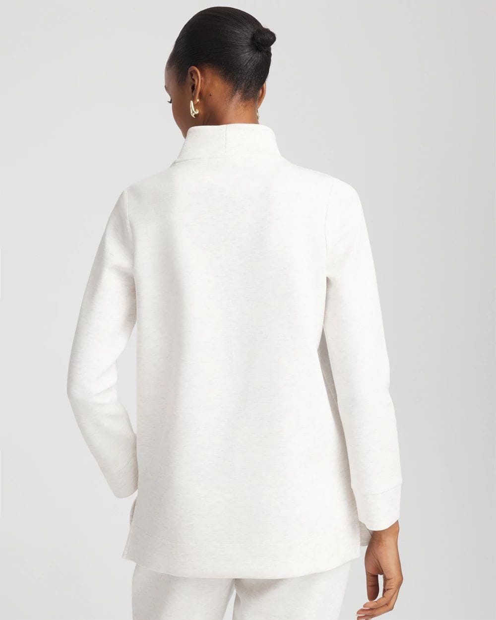 Zenergy® Scuba Mockneck Tunic click to view larger image.