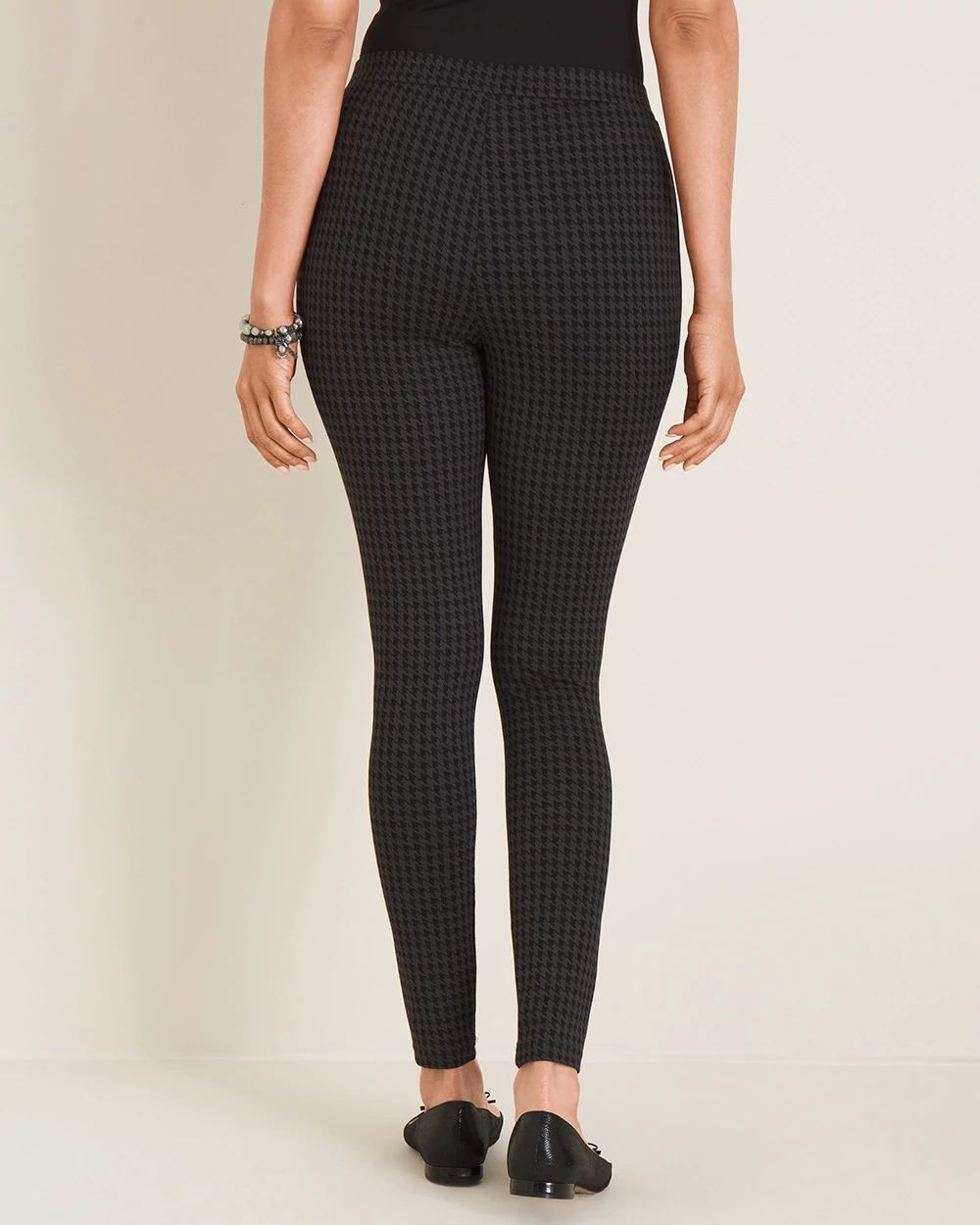 Houndstooth Ponte Leggings