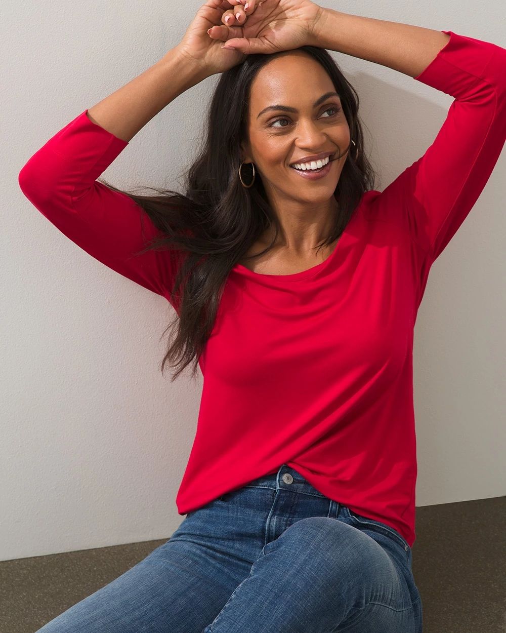 Touch of Cool 3/4-Sleeve Tee