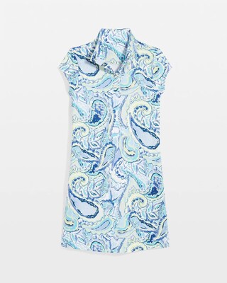 Zenergy® UPF Knit Paisley Dress click to view larger image.