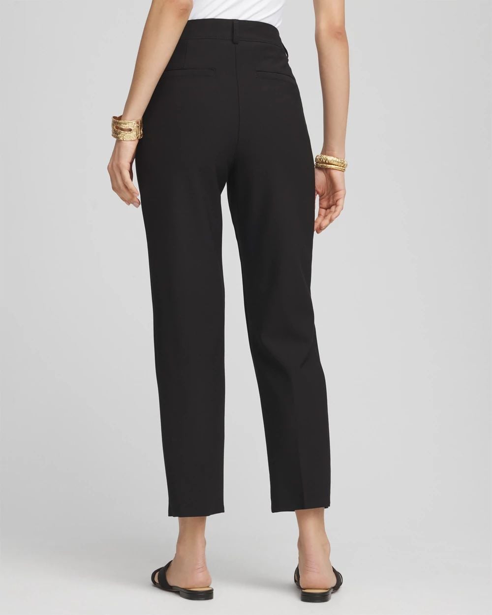 Fly Front Ankle Pants click to view larger image.