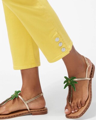 Girlfriend Snap Hem Crops