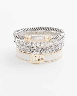 Gold Tone Links Bracelet