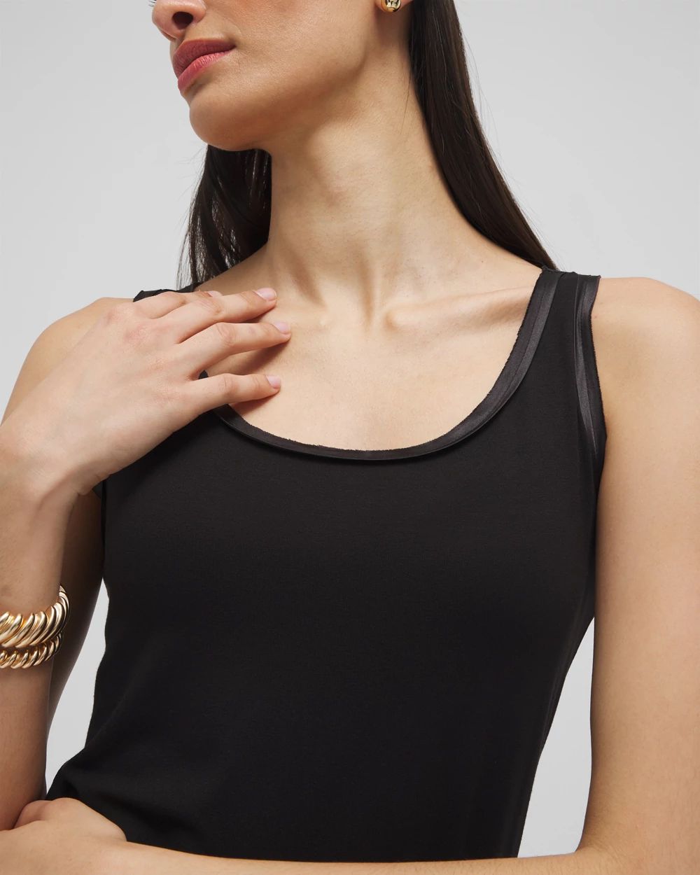 Touch of Cool™ Satin Trim Tank