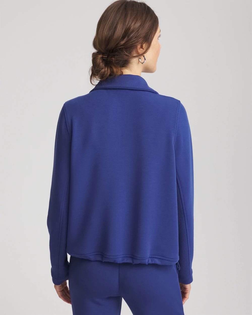 Zenergy® Scuba Ribbed Sweatshirt