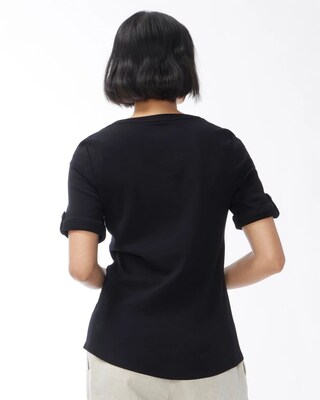Cuff Sleeve Everyday Tee