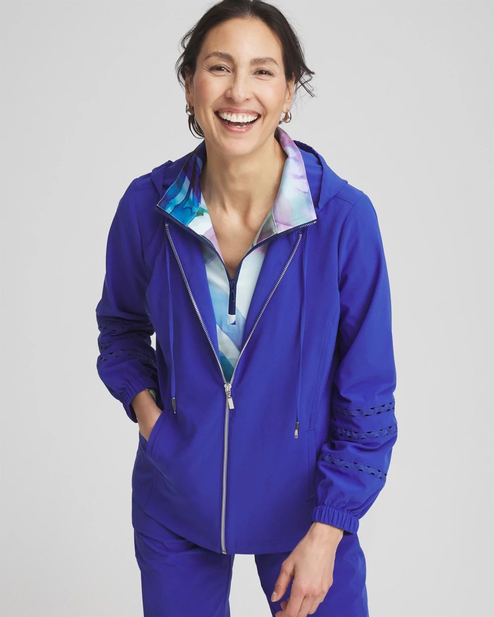 Zenergy® UPF Ric Rac-Trim Neema Jacket