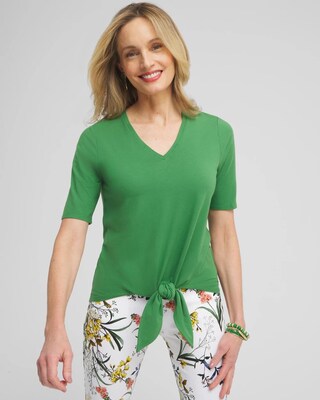 Tie-Front Top