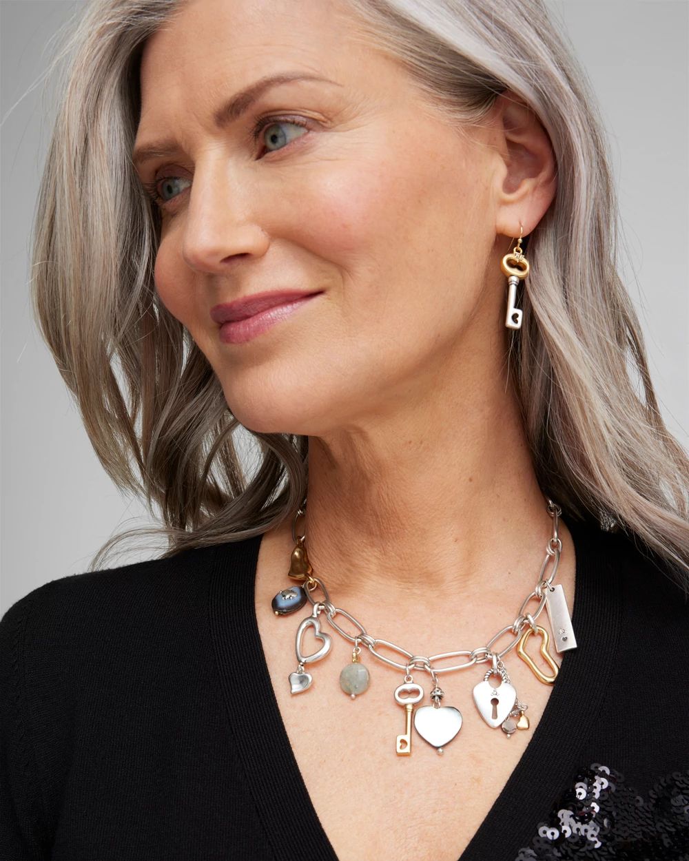 Valentine's Day Charm Necklace