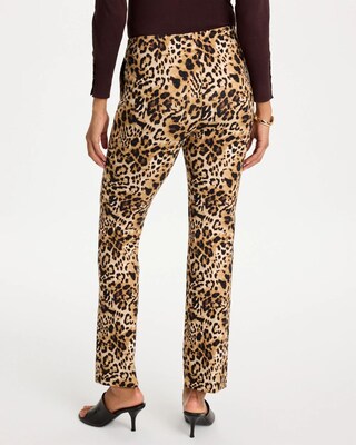 Prestige Cheetah Juliet Straight Ankle Pants click to view larger image.