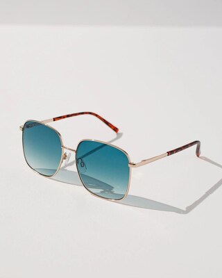 Square Aviator Sunglasses