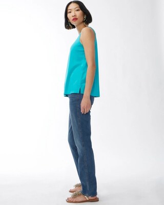 Touch of Cool Eyelet Tank