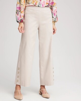 Brigitte™ Cropped Wide-Leg Pants