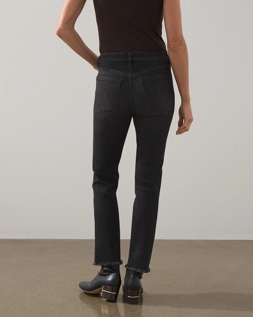 DefineMe Denim Straight Ankle Jeans