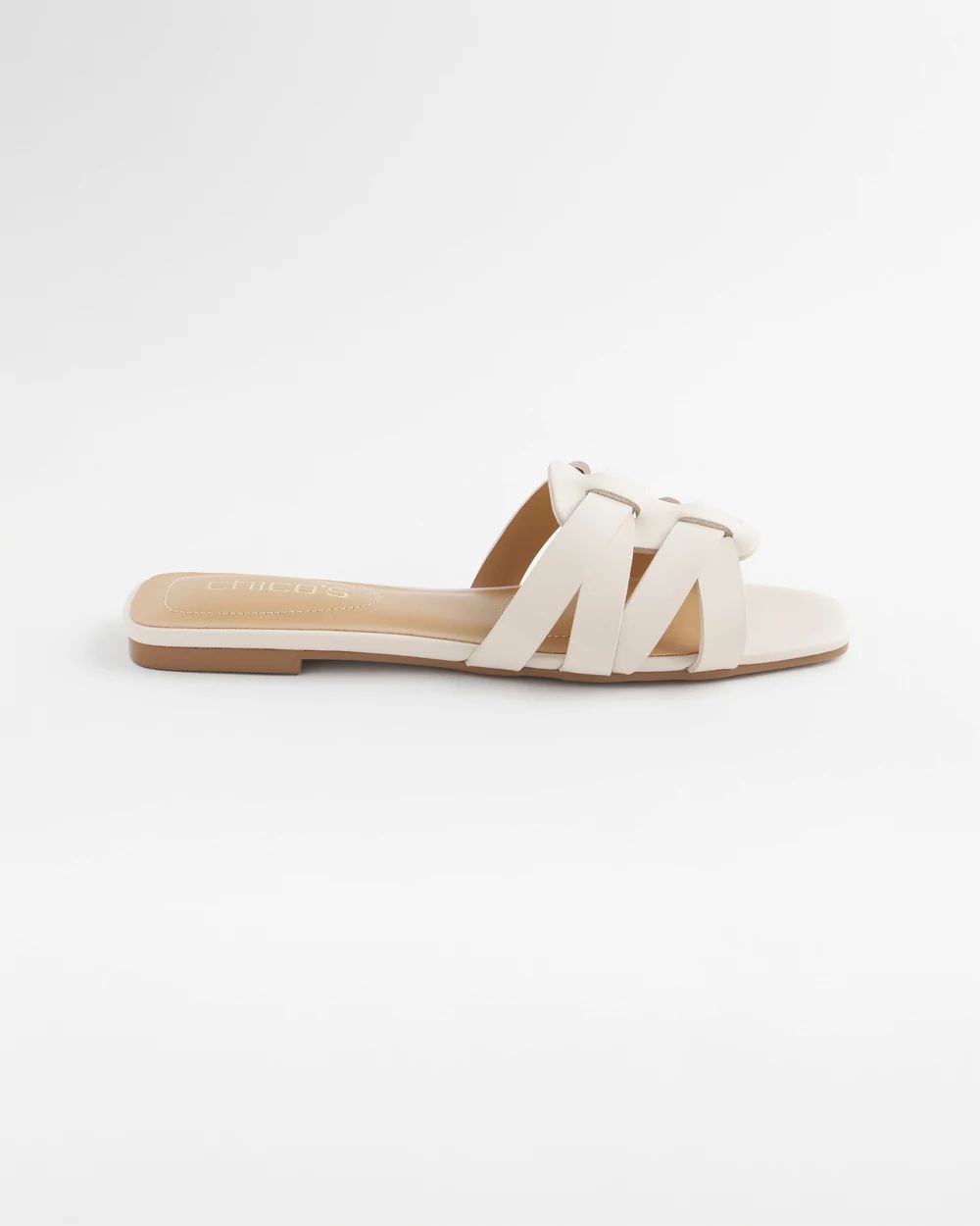 Cassidy Cross-Strap Slide Sandals
