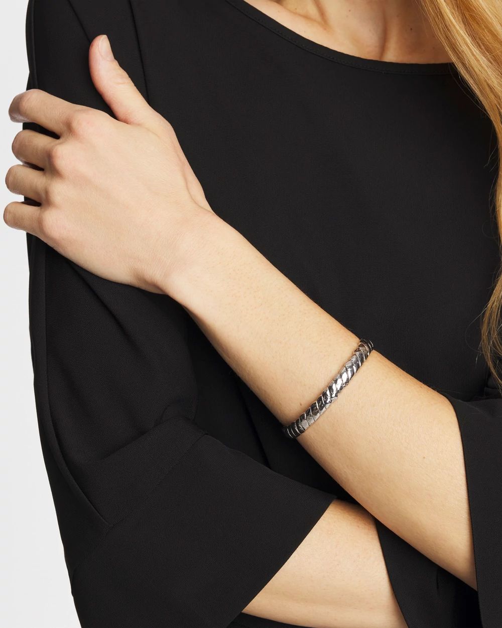 Thin Twist Stretch Bracelet