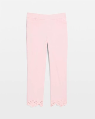 Cheetah Pull-On Godet Skirt click to view larger image.