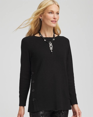 Button Tunic Sweater