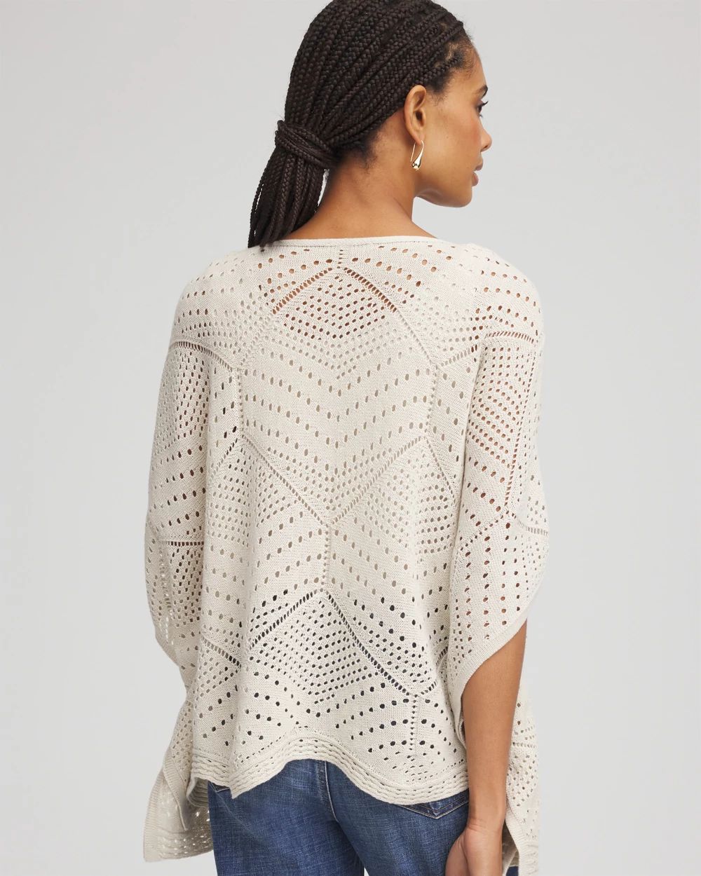 Crochet Boatneck Poncho