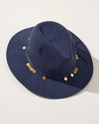 Coin Trim Knit Fedora