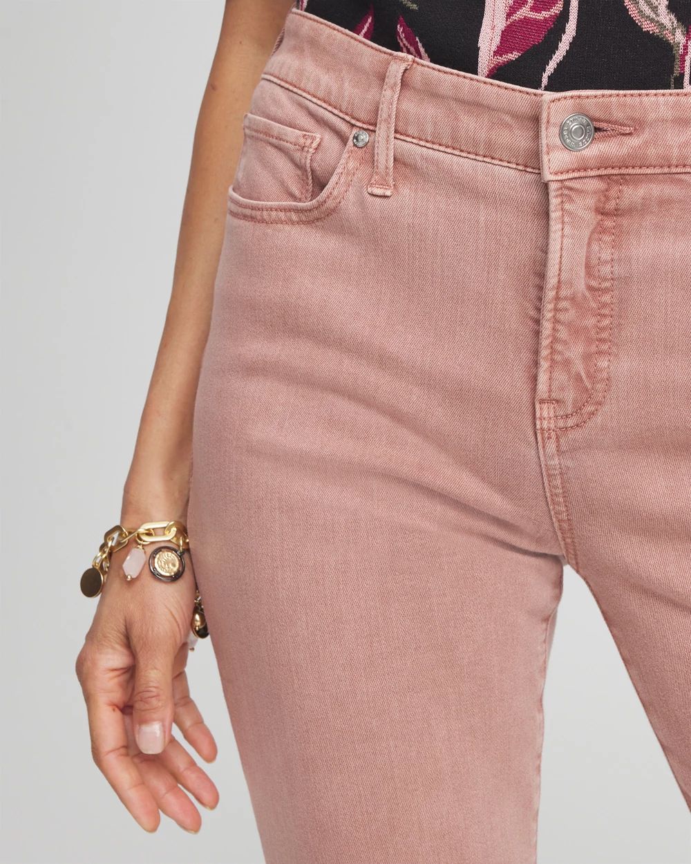 So Slimming Girlfriend Ankle Jeans