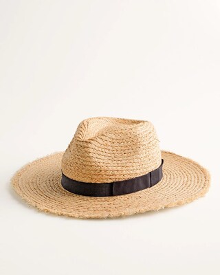Fringed Straw Hat