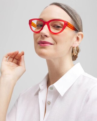 Orange Cateye Readers