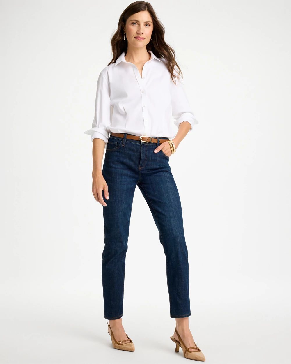 No-Iron™ Stretch Shirt click to view larger image.
