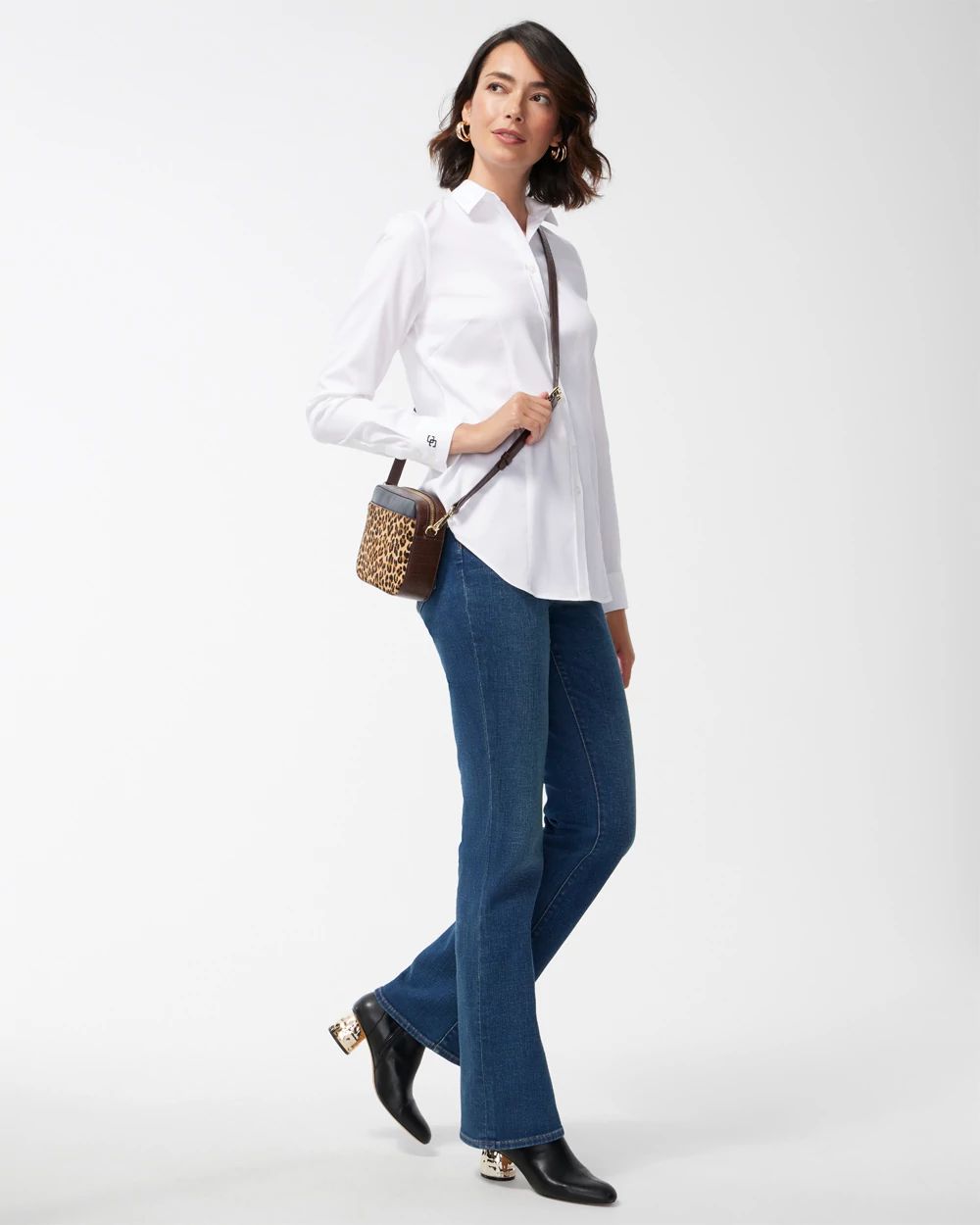 No-Iron™ Fitted Stretch Shirt