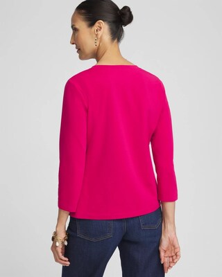 3/4 Sleeve Perfect Tee click to view larger image.