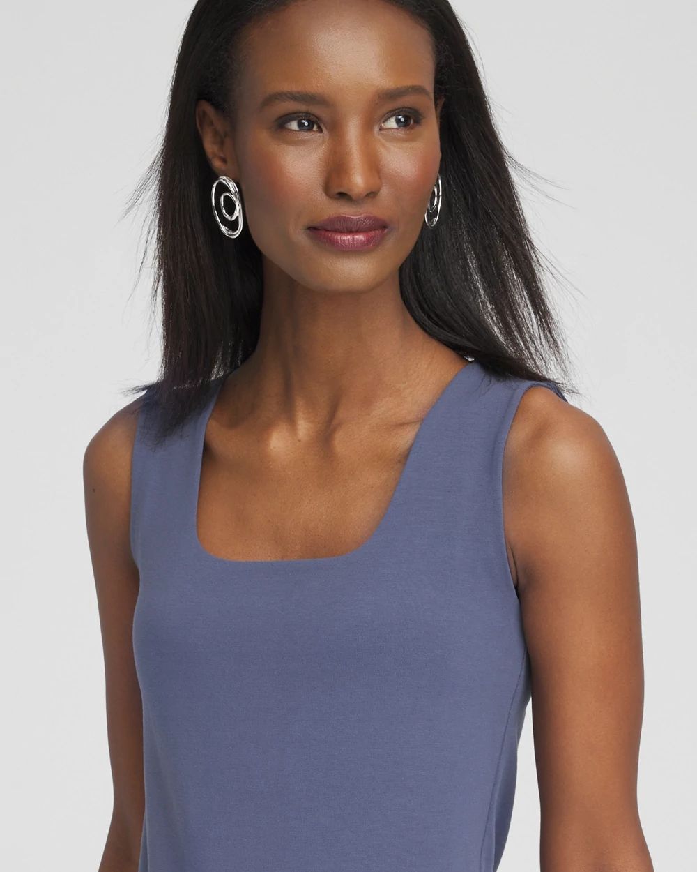 Contour Cotton™ Square Neck Tank