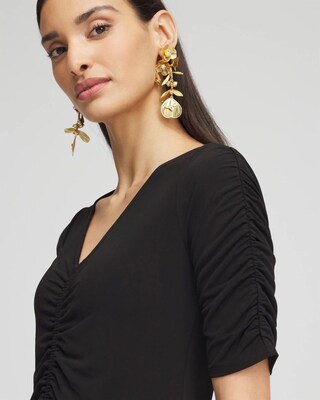 Ruched Jersey Midi Dress click to view larger image.