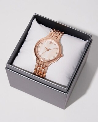 Rose Gold Tone Watch
