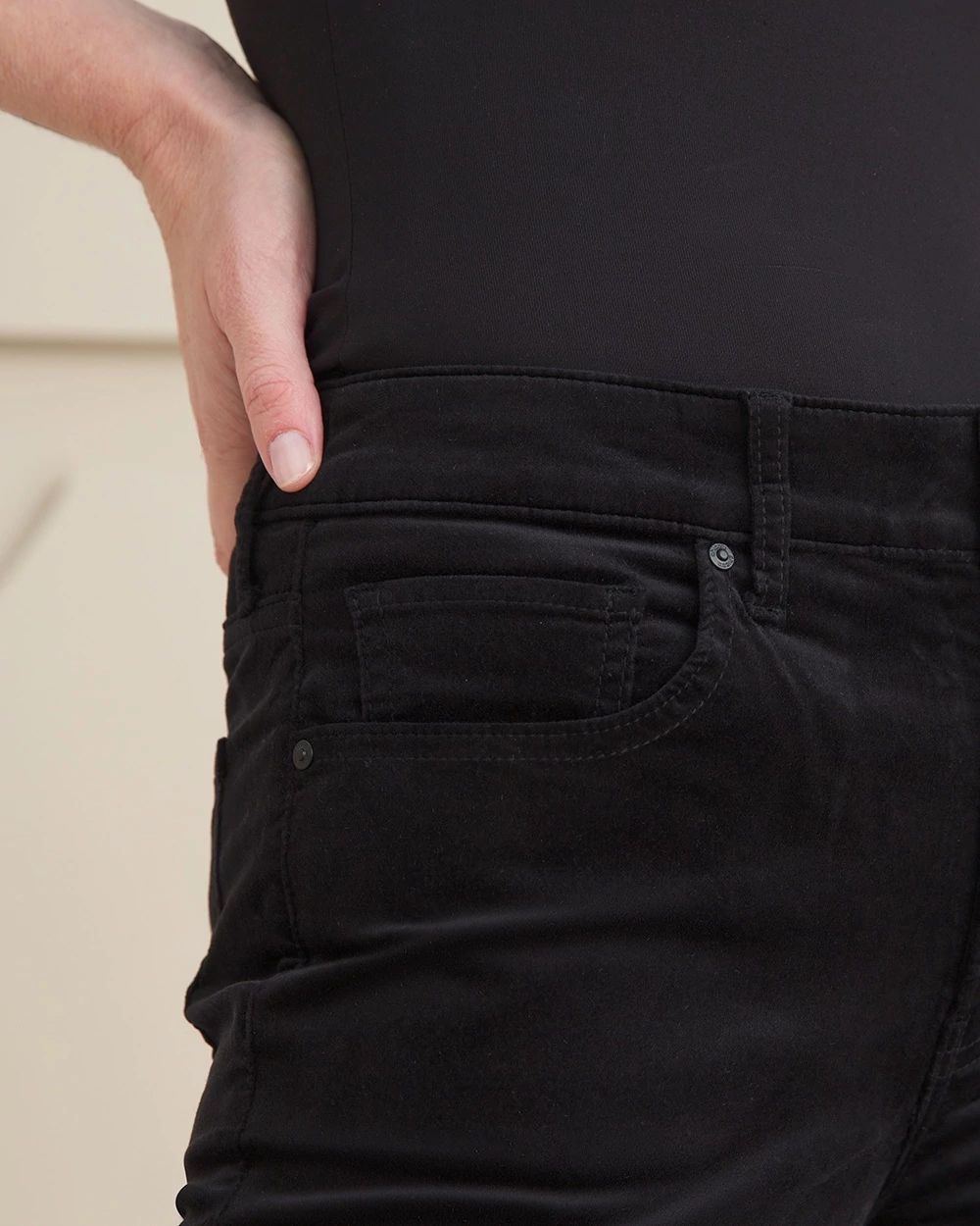 Velvet Slim Bootcut Jeans