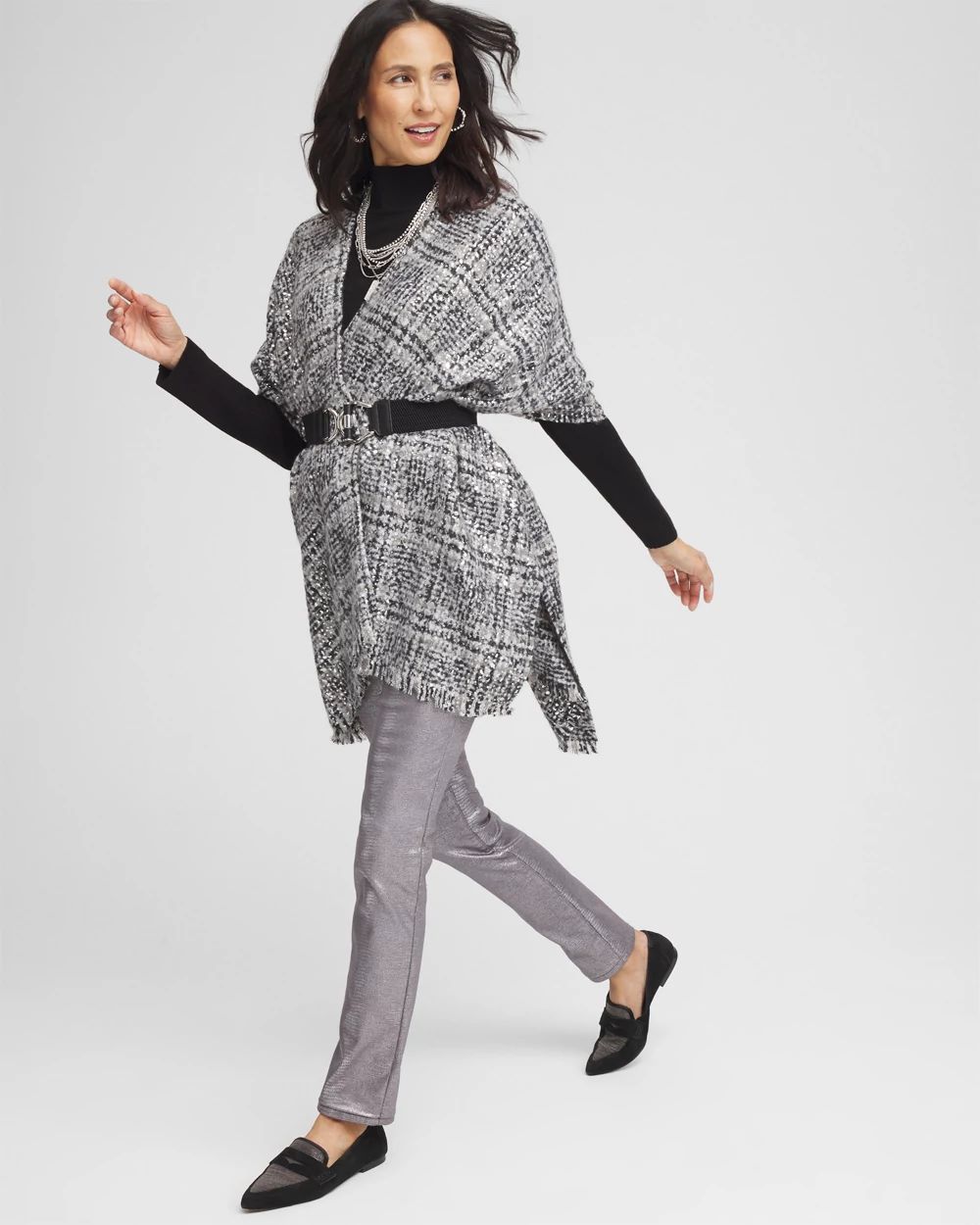 Tweed Ruana