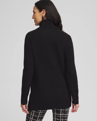 Cashmere Turtleneck Sweater Tunic click to view larger image.
