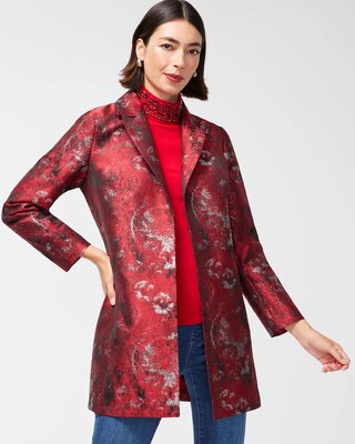 Petite Jacquard Topper