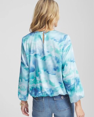 Ocean Bubble Hem Top click to view larger image.