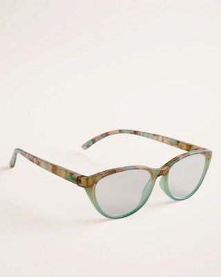 Split Multi-Green Reading Glasses