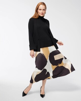 Black Label Pleated Skirt