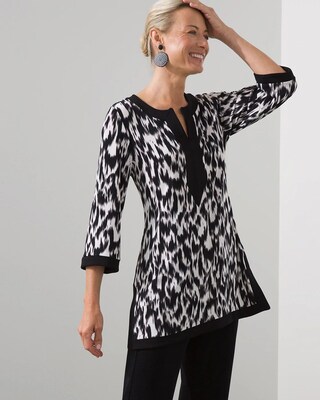 Travelers Classic Ikat Print Tunic