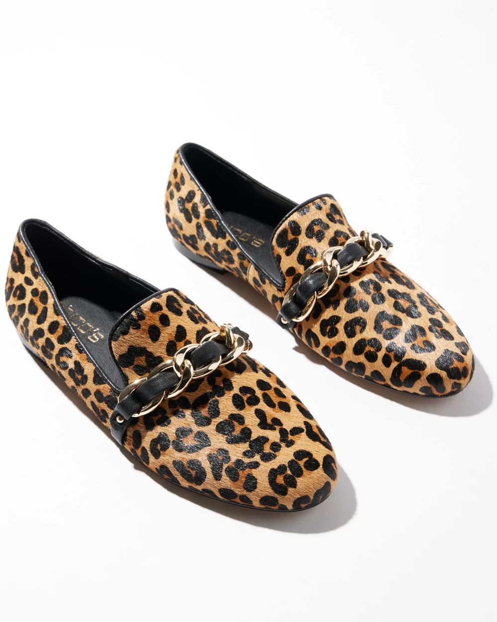 Animal Print Loafers
