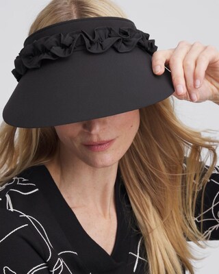 Neema Ruffle Sun Visor click to view larger image.